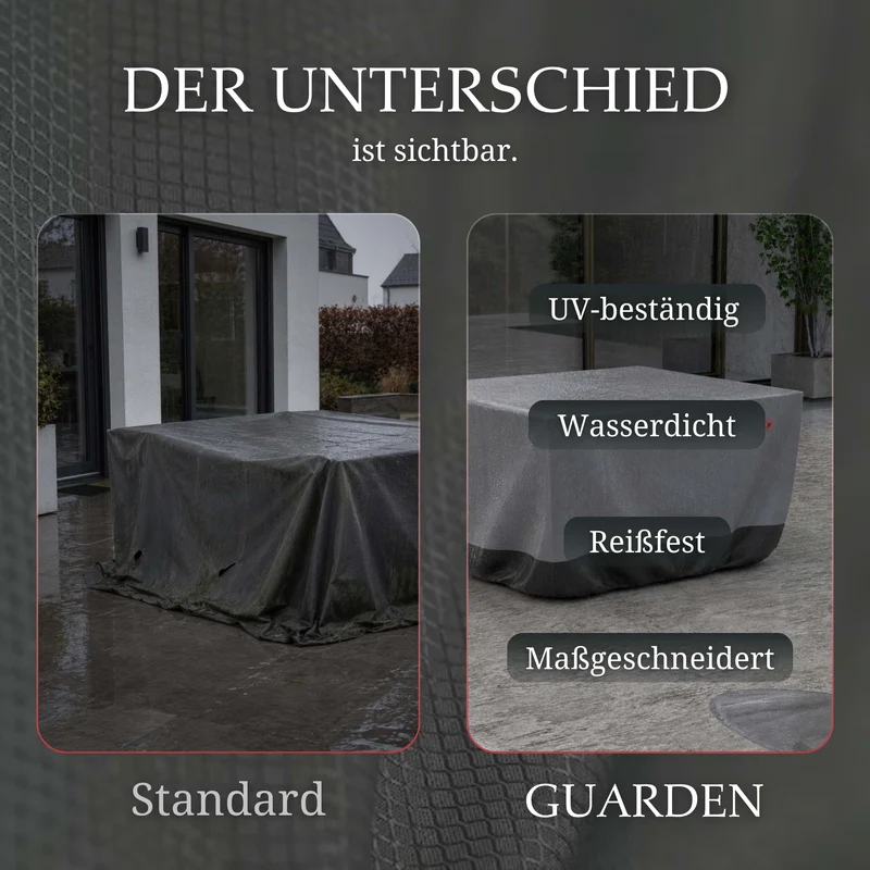 Gartentisch Schutzhülle | Quadratisch
