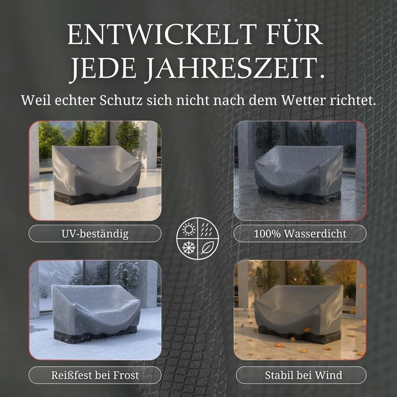 Gartenbank Schutzhülle