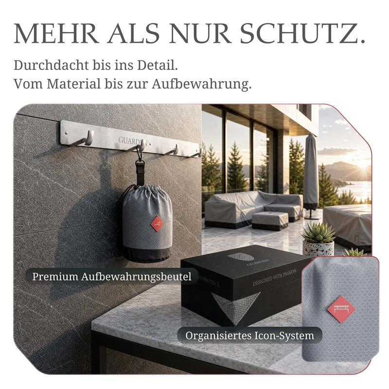 Gartenbank Schutzhülle