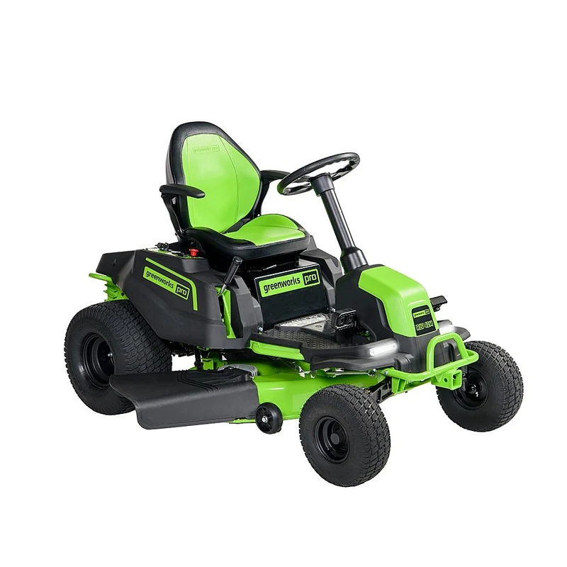 80V 42" Cordless Battery CrossoverT Riding Lawn Mower: (6) 4.0 Ah Batteries and (3) Dual-Port Turbo Chargers