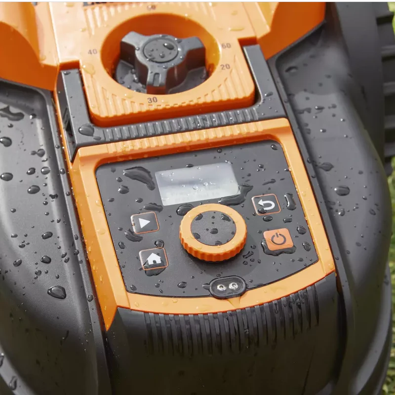 LawnMaster OcuMow® AMB16i-600 Plus Essential Kit | Auto Charging Vision Robot Lawn Mower with App-with Spare Magnetic strip & Blades