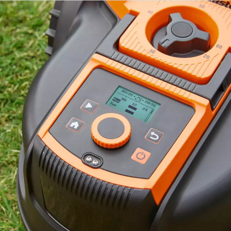 LawnMaster OcuMow® AMB16i-600 Plus Essential Kit | Auto Charging Vision Robot Lawn Mower with App-with Spare Magnetic strip & Blades