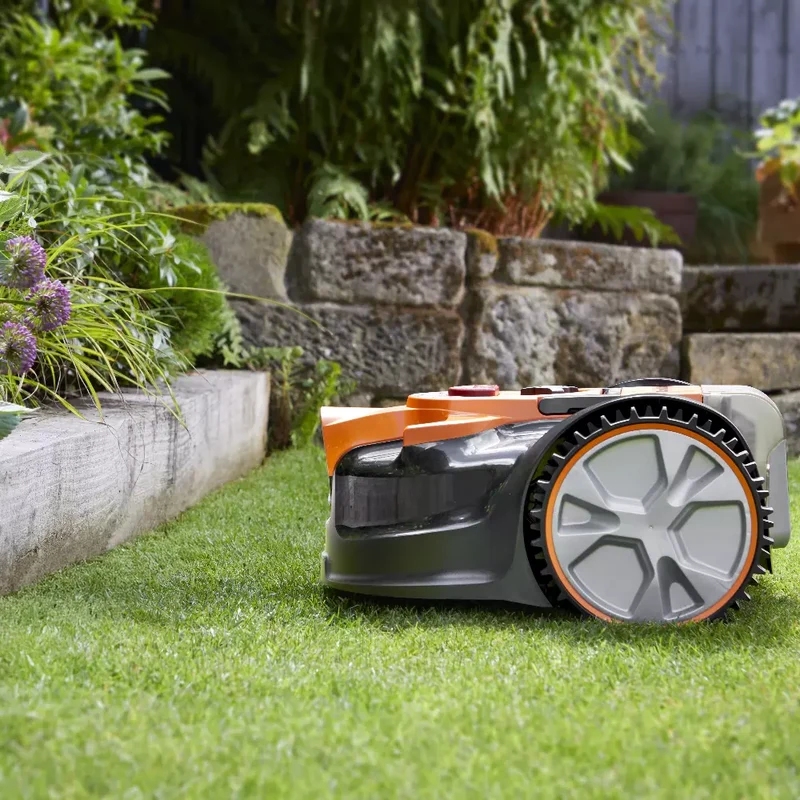 LawnMaster OcuMow® DM16-400 Plus Power Kit | MX 24V Drop and Mow Robotic Lawnmower-With Spare Battery & Blades