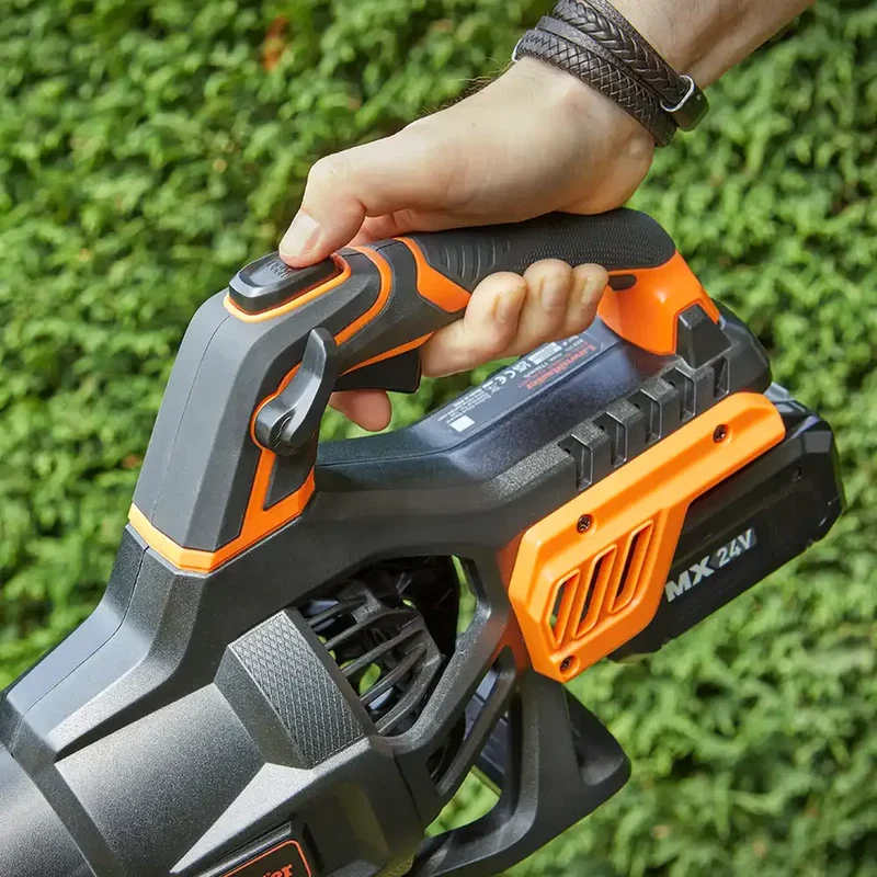 LawnMaster MX 24V Axial Cordless Leaf Blower | With Battery