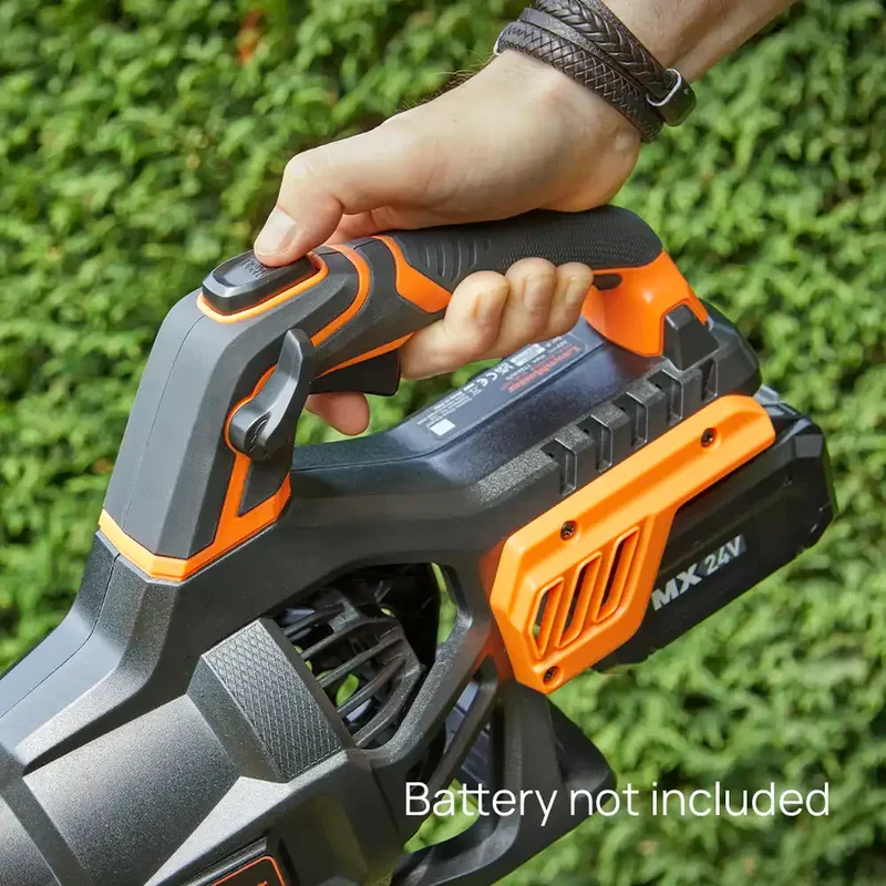 LawnMaster MX 24V Axial Cordless Leaf Blower | Battery Not Included