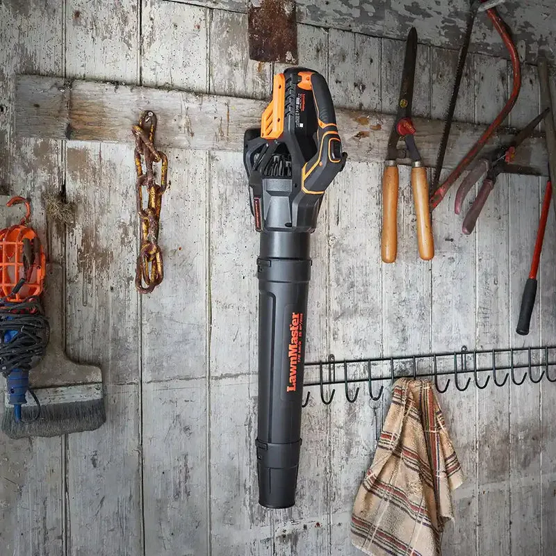 LawnMaster MX 24V Axial Cordless Leaf Blower | Battery Not Included