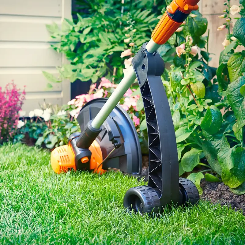 LawnMaster MX 24V Cordless Grass Trimmer | Detachable Wheel Kit