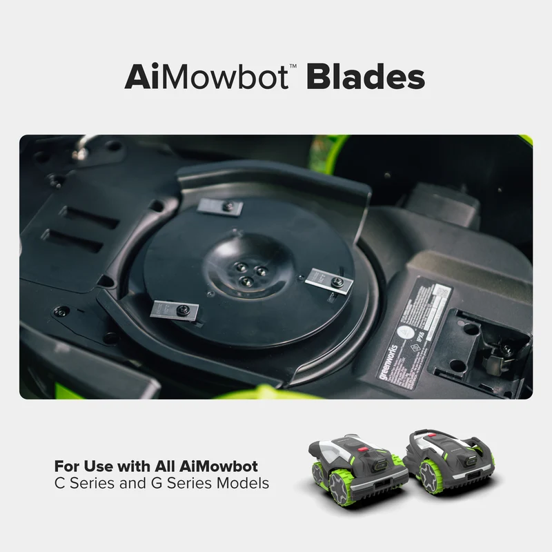 AiMowbot™ Replacement Blades (15-Pack)