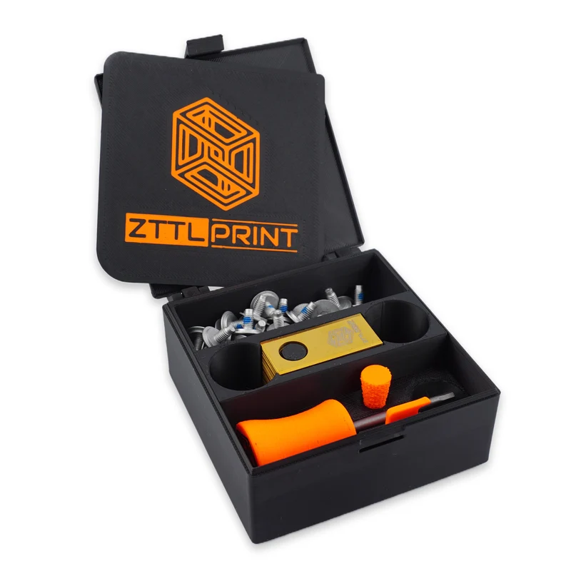 MowerKit PREMIUM 60x Messerklingen + 60x Schrauben + Zubehör + Werkzeugbox Komplettset Messerklingensystem