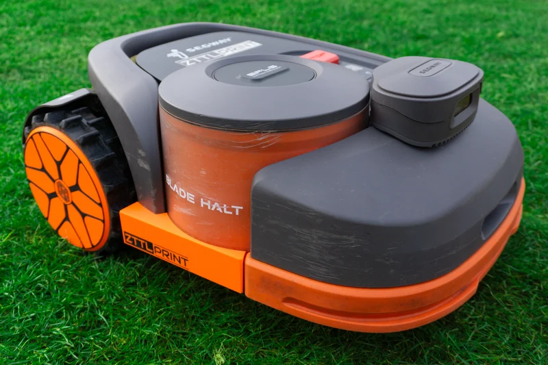Segway Navimow H-Serie Mähroboter Performance Style Radabdeckung Radkappe Felge orange