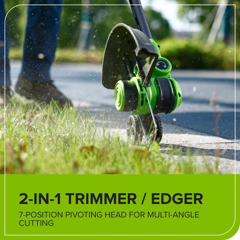 24V 12" Cordless Battery String Trimmer/Edger(Tool Only)