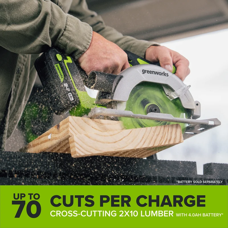 24V Cordless 280 in-lbs Drill/Driver Power Tool 3PC Combo Kit w/ 6-1/2" Circular Saw & Oscillating Multi-Tool: (1) 2.0Ah USB-C Battery, (1) 30W USB-C Charger, (1) 3' 100W USB-C Cable