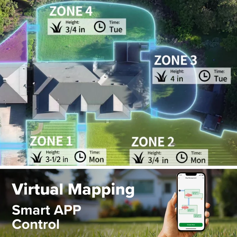 AiMowbot Wire-Free RTKVision Robotic Mower C40 | 1 Acre