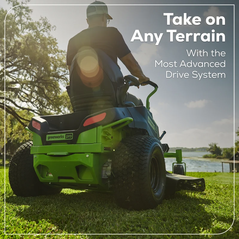 60V 42" Electric CrossoverZ Zero Turn Mower: (6) 8 Ah Batteries and 600W Wall Charger, CRZ4262