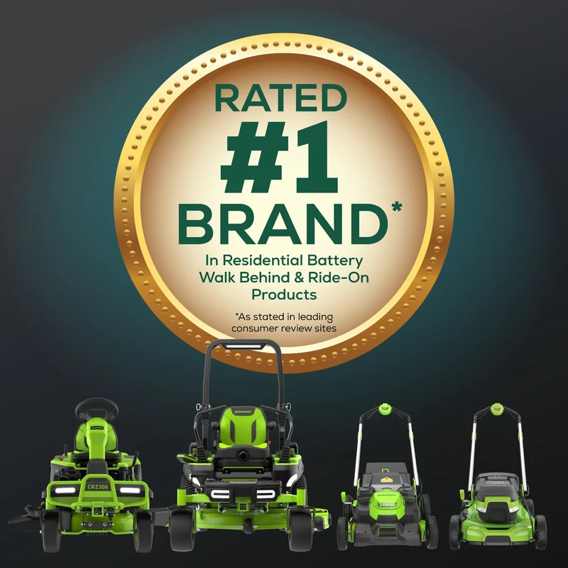 60V 42" Electric CrossoverZ Zero Turn Mower: (6) 8 Ah Batteries and 600W Wall Charger, CRZ4262