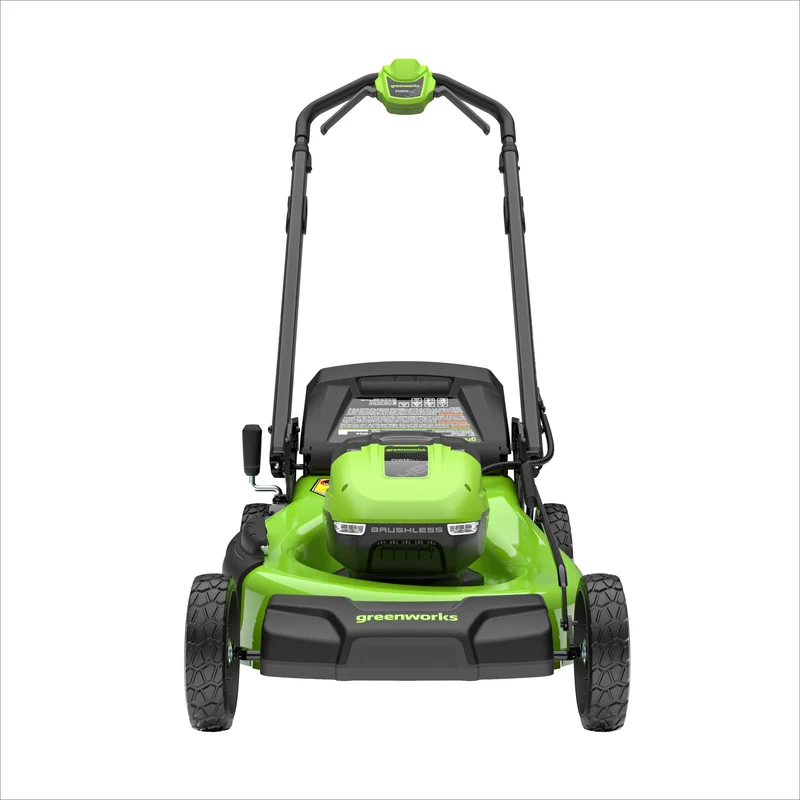 OPEN BOX 48V (24V x 2) 21" Cordless Battery Push Mower 3PC Combo Kit w/ (4) 4.0Ah High Power Batteries & (2) Dual Port Chargers