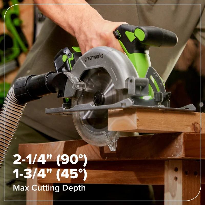 24V Brushless Power Tool 6PC Combo Kit: (2) 2.0 Ah USB-C Batteries and 30W Charger