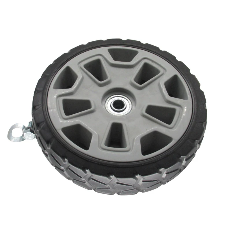 8" Front Wheel Assembly-Grey
