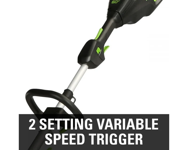 60V 16" Cordless Battery String Trimmer (Attachment Capable) and 8" Edger Attachment Combo Kit: 4.0 Ah Battery and Charger
