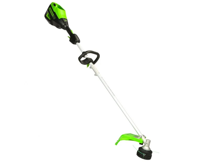60V 16" Cordless Battery String Trimmer (Attachment Capable) and 8" Edger Attachment Combo Kit: 4.0 Ah Battery and Charger