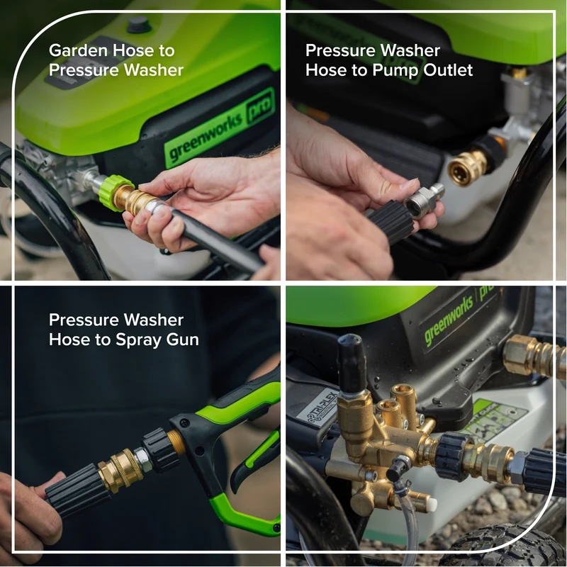 7-Piece Quick-Connect Set Converts