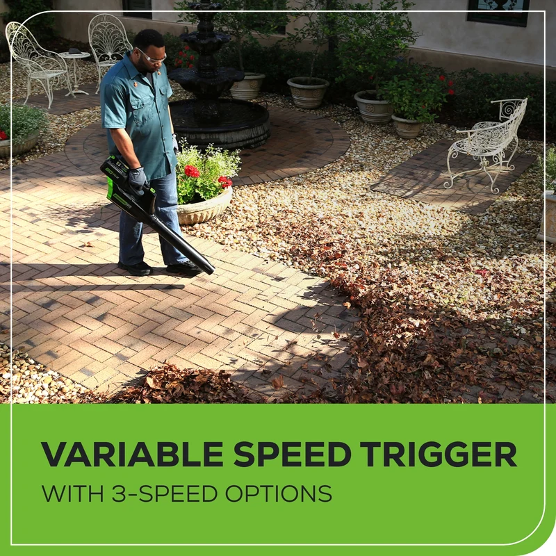 Pro 80V 16" Brushless String Trimmer & 500CFM Leaf Blower Combo w/ 2.0 Ah Battery & Charger