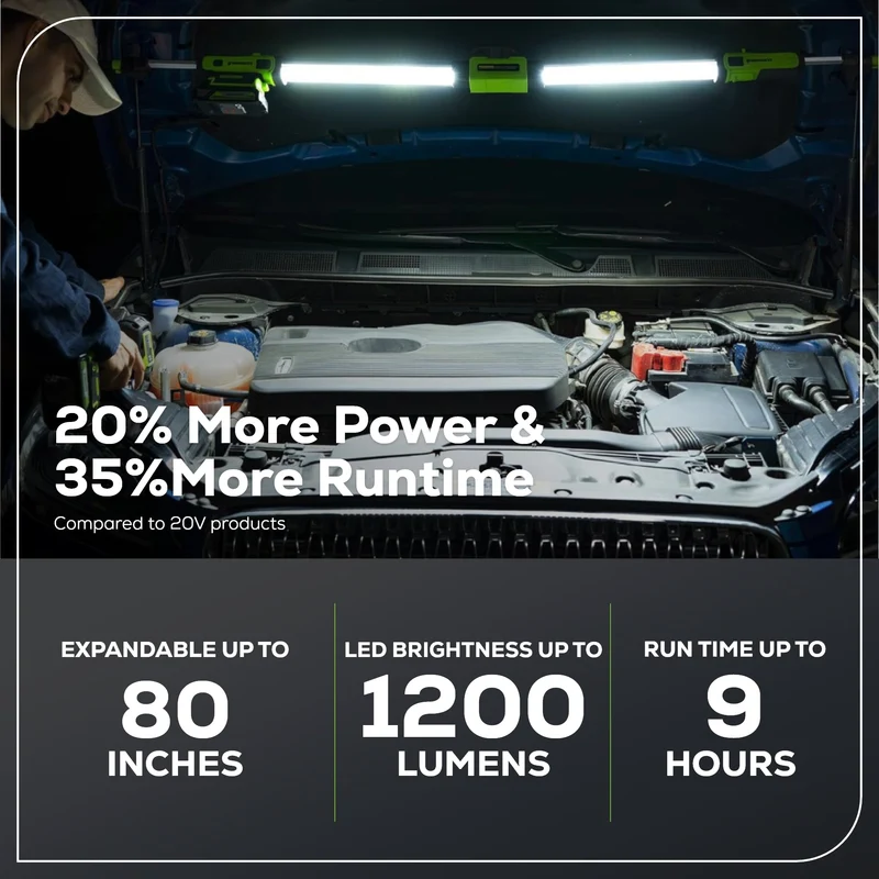 24V Cordless Battery Under Hood Work Light (Tool Only)
