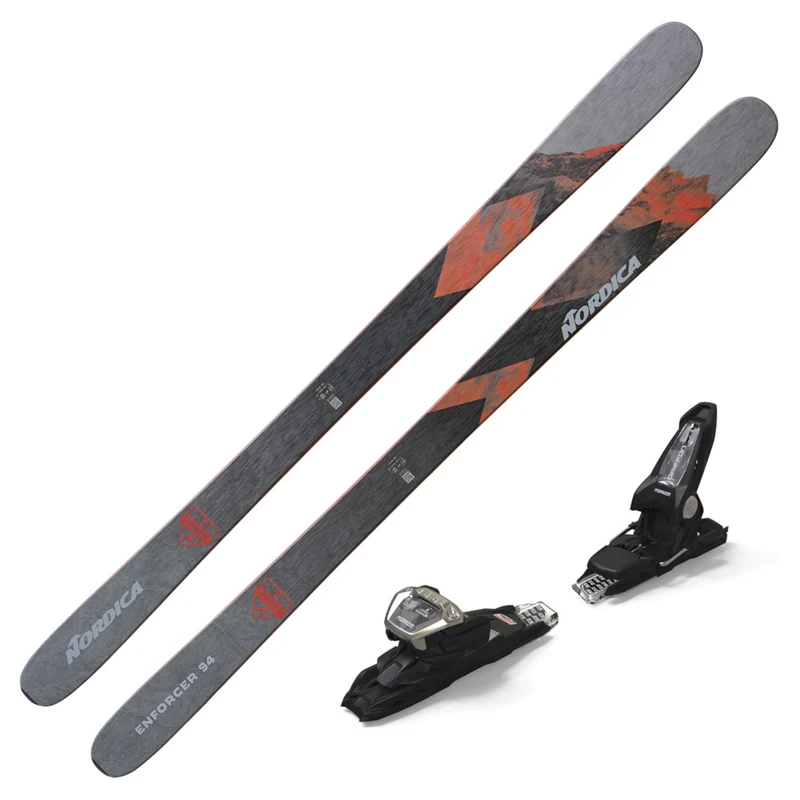 2023 Nordica Enforcer 94 DEMO Skis w/ Marker Griffon 13 DEMO Bindings