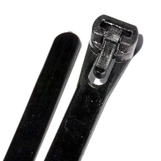Wiederverschließbare Kabelbinder / 250 x 7.6 mm / 100 Stück
