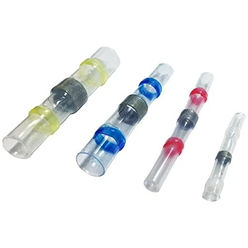 Lötschrumpfverbinder Gelb - Packung mit 25