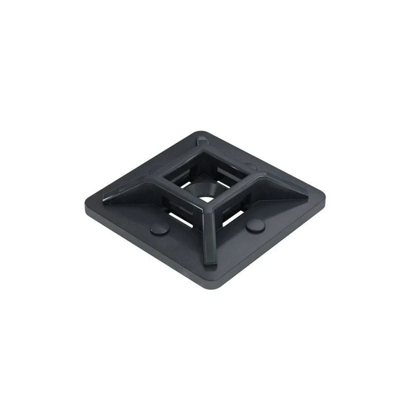 Klebebasis für Kabelbinder – Geeignet für 3.6 mm Kabelbinder / Packung mit 100 Stück