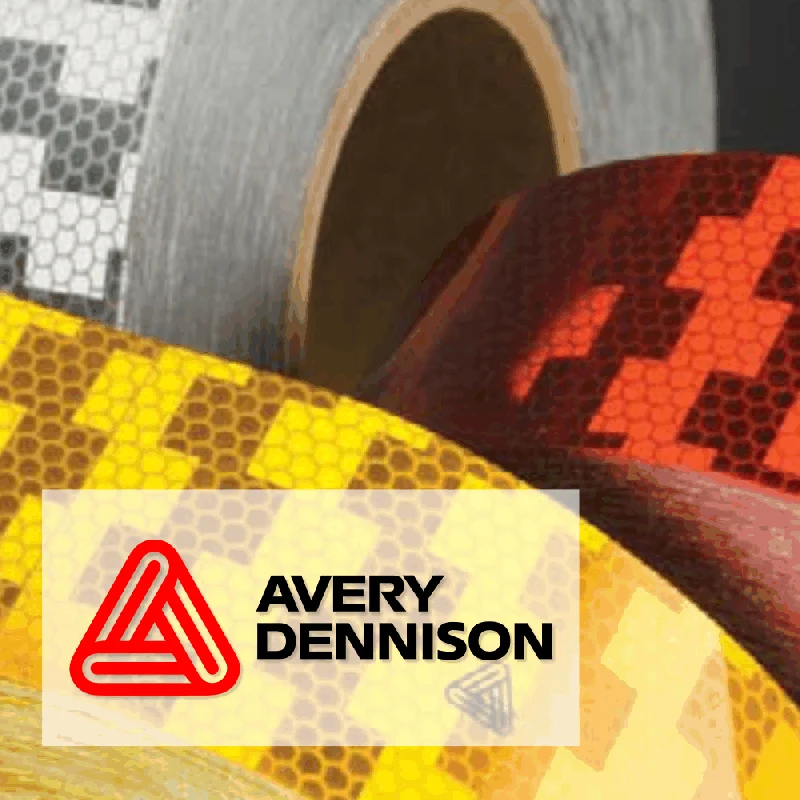 Avery Dennison Conspicuity Tape ECE 104 geprüft / 50 m Weiß